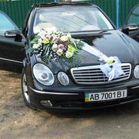 Свадебный Mercedes W211 Black