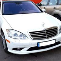 390 Mercedes S550 W221 білий оренда авто