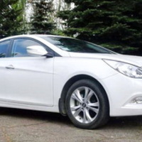 165 Hyundai Sonata белая 2013 аренда