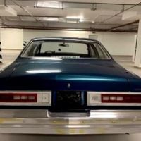 387 Ретро Chevrolet Malibu Classic blue