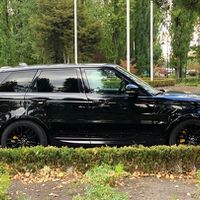 374  Range Rover Sport SVR черный джип