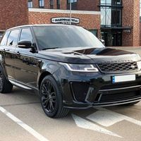 374 Range Rover Sport SVR чорний джип