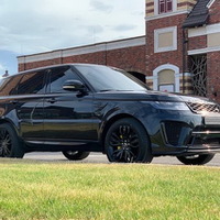 374 Range Rover Sport SVR чорний джип