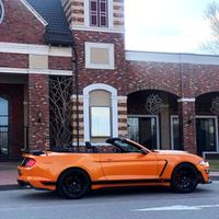 Кабриолет Ford Mustang GT оранжевый прок