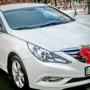 166 Hyundai Sonata белая NEW прокат авто