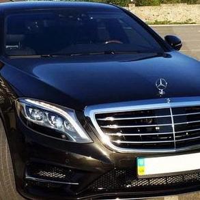 085Mercedes W22 S500L AMG чорний прокат