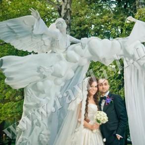 необычная свадебная арка